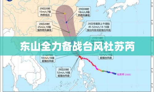 東山全力備戰(zhàn)臺(tái)風(fēng)杜蘇芮