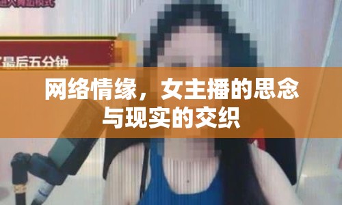 網絡情緣，女主播的思念與現實的交織