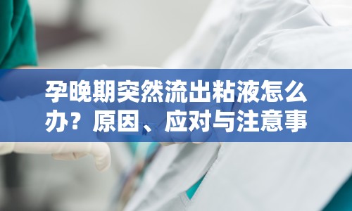 孕晚期突然流出粘液怎么辦？原因、應對與注意事項全解析