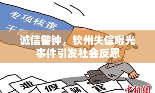 誠(chéng)信警鐘，欽州失信曝光事件引發(fā)社會(huì)反思