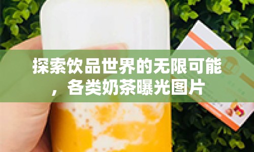 探索飲品世界的無限可能，各類奶茶曝光圖片