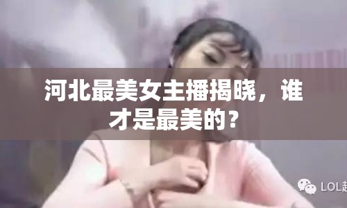 河北最美女主播揭曉，誰(shuí)才是最美的？