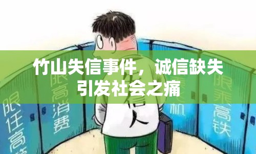 竹山失信事件，誠信缺失引發(fā)社會之痛