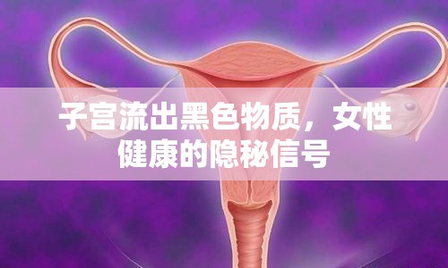 子宮流出黑色物質(zhì)，女性健康的隱秘信號(hào)