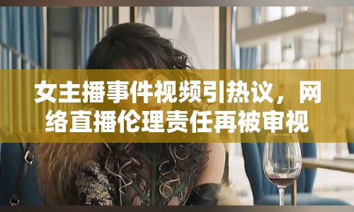 女主播事件視頻引熱議，網(wǎng)絡(luò)直播倫理責(zé)任再被審視