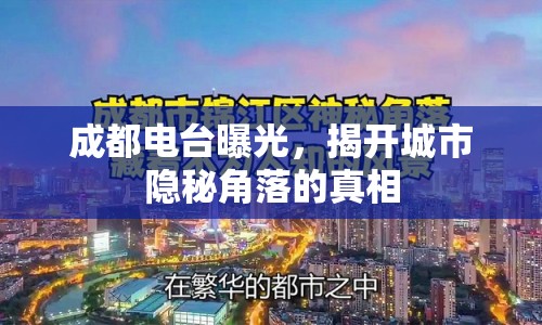 成都電臺(tái)曝光，揭開城市隱秘角落的真相