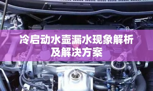 冷啟動水壺漏水現(xiàn)象解析及解決方案