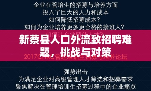 新蔡縣人口外流致招聘難題，挑戰(zhàn)與對策