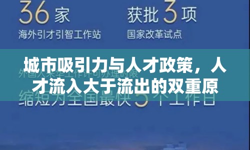 城市吸引力與人才政策，人才流入大于流出的雙重原因