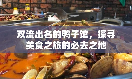 雙流出名的鴨子館，探尋美食之旅的必去之地