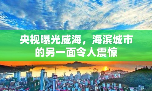 央視曝光威海，海濱城市的另一面令人震驚