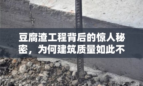 豆腐渣工程背后的驚人秘密，為何建筑質(zhì)量如此不堪？