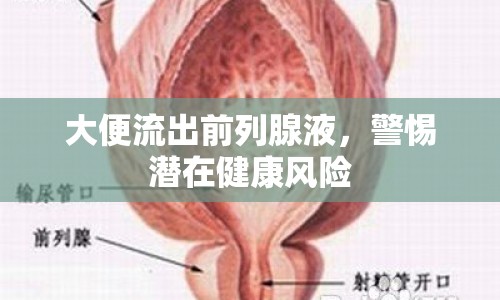 大便流出前列腺液，警惕潛在健康風險