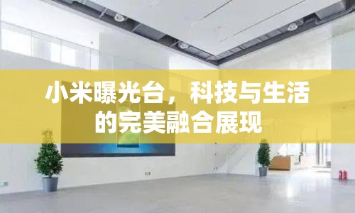 小米曝光臺，科技與生活的完美融合展現(xiàn)