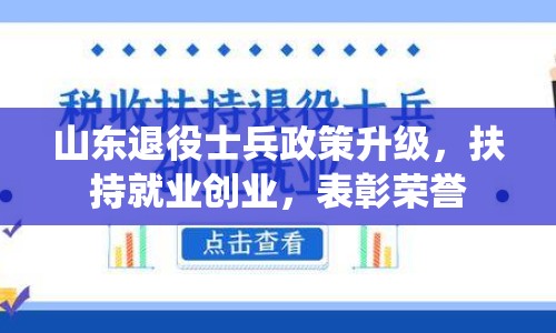 山東退役士兵政策升級，扶持就業(yè)創(chuàng)業(yè)，表彰榮譽(yù)