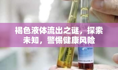 褐色液體流出之謎，探索未知，警惕健康風險