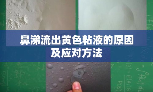 鼻涕流出黃色粘液的原因及應(yīng)對方法