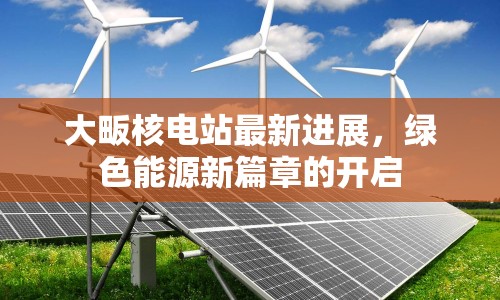 大畈核電站最新進展，綠色能源新篇章的開啟