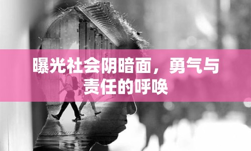 曝光社會(huì)陰暗面，勇氣與責(zé)任的呼喚