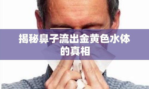 揭秘鼻子流出金黃色水體的真相