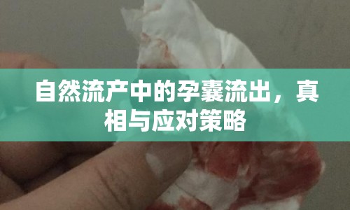 自然流產中的孕囊流出，真相與應對策略