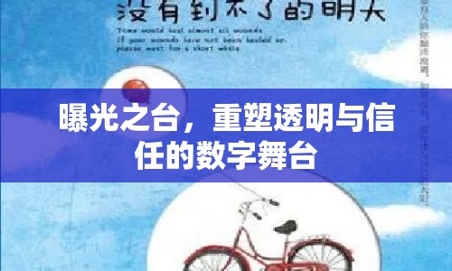 曝光之臺，重塑透明與信任的數(shù)字舞臺