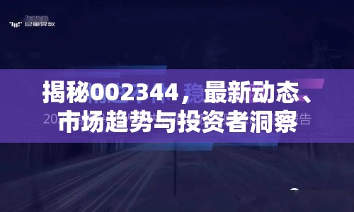 揭秘002344，最新動(dòng)態(tài)、市場(chǎng)趨勢(shì)與投資者洞察