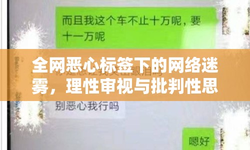 全網(wǎng)惡心標簽下的網(wǎng)絡迷霧，理性審視與批判性思考