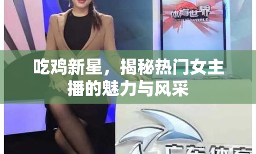 吃雞新星，揭秘熱門女主播的魅力與風采