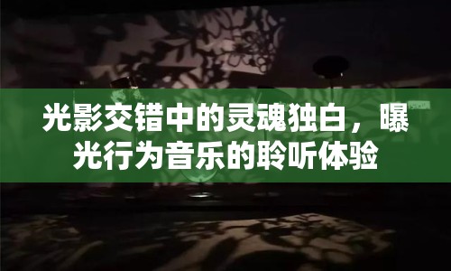 光影交錯中的靈魂獨白，曝光行為音樂的聆聽體驗