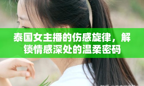 泰國(guó)女主播的傷感旋律，解鎖情感深處的溫柔密碼