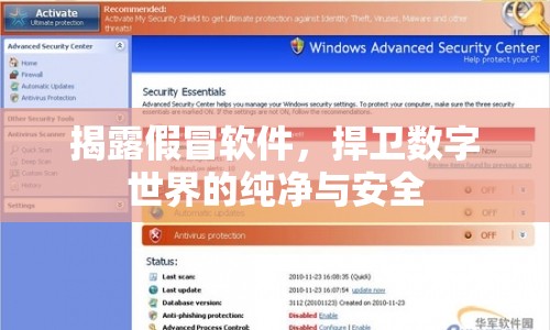 揭露假冒軟件，捍衛(wèi)數(shù)字世界的純凈與安全