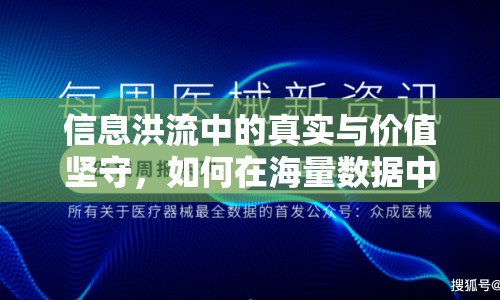 信息洪流中的真實(shí)與價值堅守，如何在海量數(shù)據(jù)中篩選出有價值的資訊