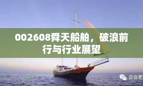 002608舜天船舶，破浪前行與行業(yè)展望