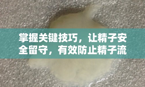 掌握關(guān)鍵技巧，讓精子安全留守，有效防止精子流出體外的方法