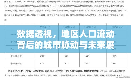 數(shù)據(jù)透視，地區(qū)人口流動(dòng)背后的城市脈動(dòng)與未來(lái)展望