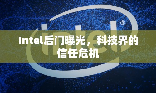 Intel后門(mén)曝光，科技界的信任危機(jī)