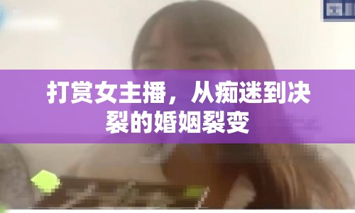 打賞女主播，從癡迷到?jīng)Q裂的婚姻裂變