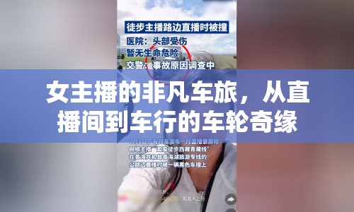 女主播的非凡車旅，從直播間到車行的車輪奇緣