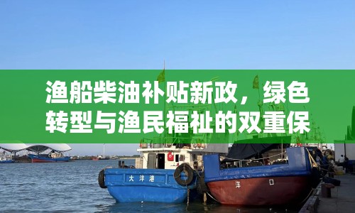 漁船柴油補貼新政，綠色轉(zhuǎn)型與漁民福祉的雙重保障