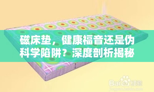 磁床墊，健康福音還是偽科學陷阱？深度剖析揭秘