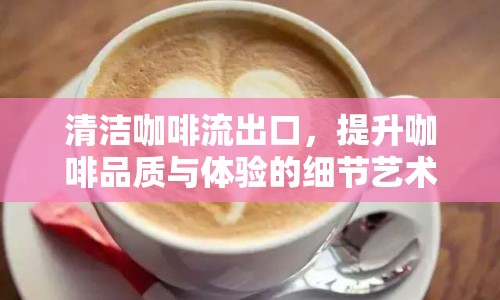 清潔咖啡流出口，提升咖啡品質(zhì)與體驗的細節(jié)藝術(shù)