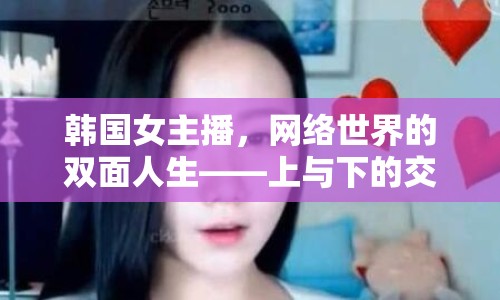 韓國女主播，網(wǎng)絡(luò)世界的雙面人生——上與下的交織