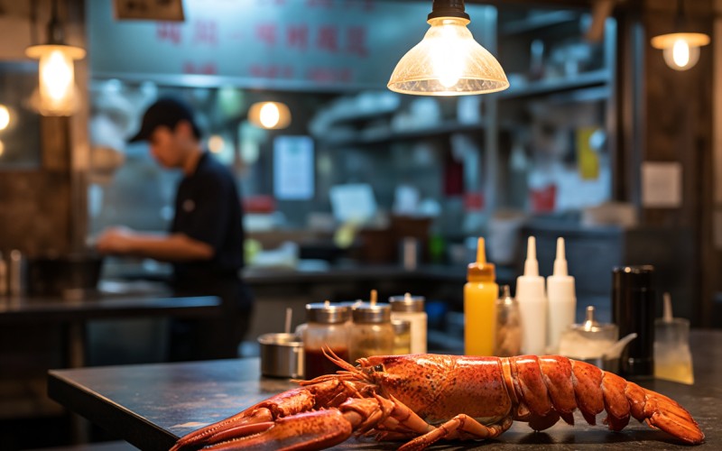 龍蝦視頻深夜食堂福利:深夜食堂的味蕾盛宴，探索龍蝦視頻的美食之旅