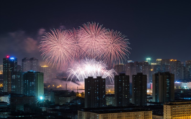 泰安煙花事件，照亮城市夜空下的隱秘與反思