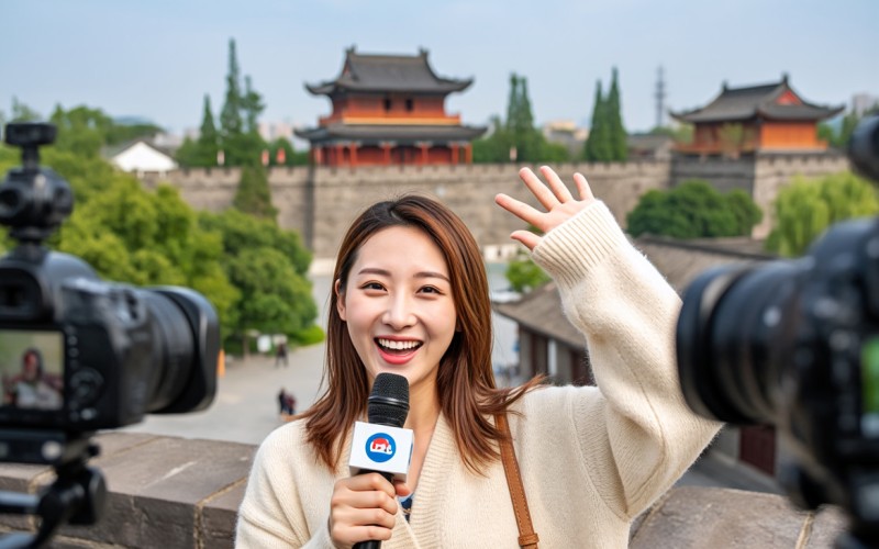 笑果滿滿，湖北荊州搞笑視頻女主播的歡樂之旅