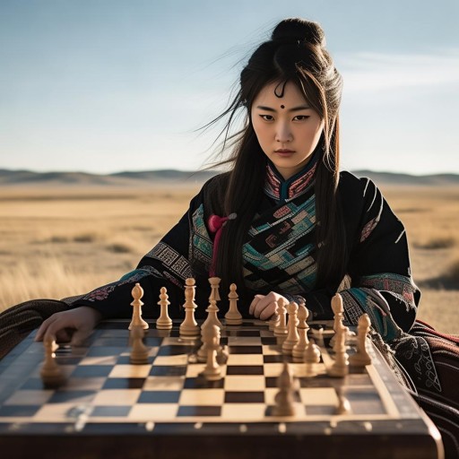 內(nèi)蒙古象棋女主播排名，棋盤(pán)上的巾幗英姿