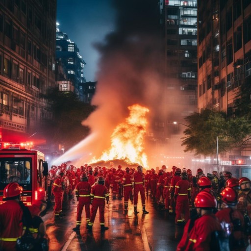 杭州火災最新動態(tài)，共筑安全防線，守護城市安寧