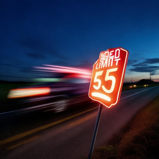 超速曝光牌，道路安全的隱形守護者