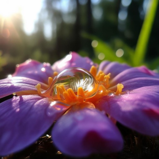 揭秘自然奇觀，花汁流出的奧秘與魅力